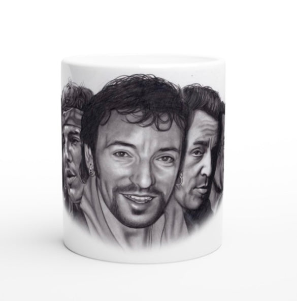Springsteen Through the Decades Mug